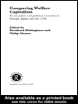 Comparing Welfare Capitalism - ebook